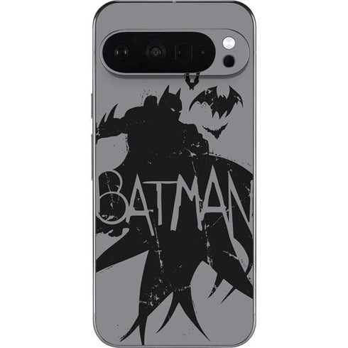 DC Comics Batman Silhouette Art Pixel 9 Pro XL Skin
